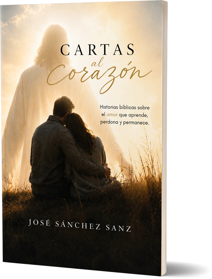 Portada tridimensional del libro Cartas al corazón
